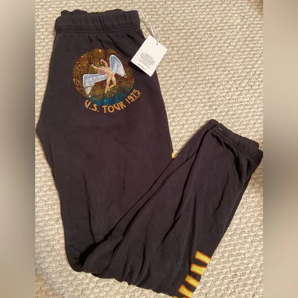 LAUREN MOSHI LED ZEPPELIN TANK AND SWEAT PANTS XS NWT - Picture 6 of 12